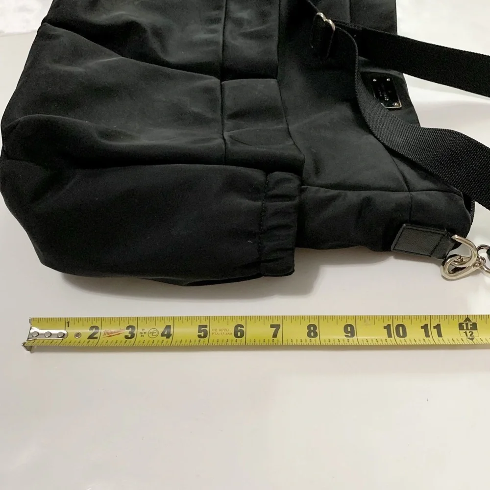 Kate Spade Black Nylon Crossbody Tote